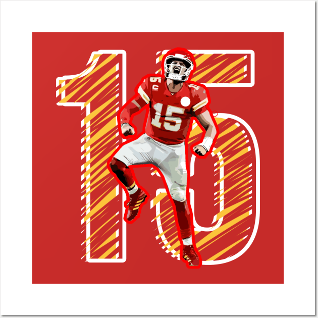 Mahomes Wall Art by Mic jr